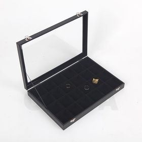 50741 - Velour jewelry box
