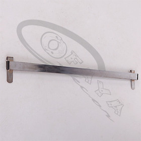 Oval rail for wall uprights