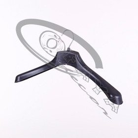 Plastic Suit Hanger with Trouser Bar