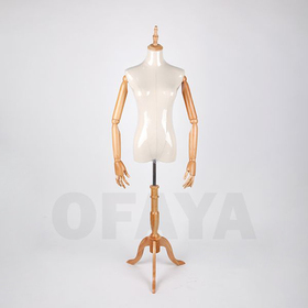 20220 - Mannequin body female dress form linen fabric
