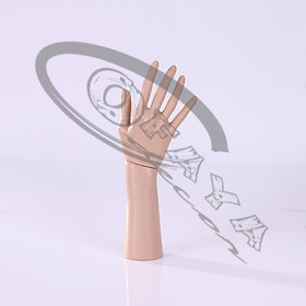 Realistic female mannequin hand