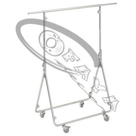 Folding Clothes Rail