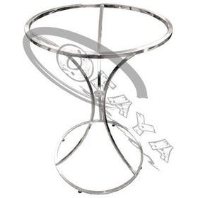 Round circular clothes rail