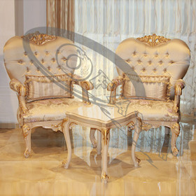 baroque armchair