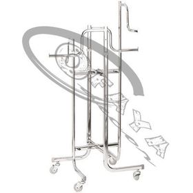 Clothes rail 4 straight arms