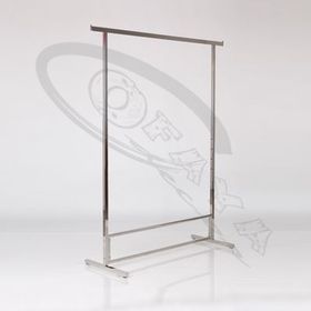 Mirror stainless steel clothes stand