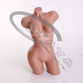 Female plastic torso mannequin