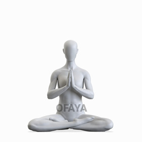 20132 - Male yoga mannequin