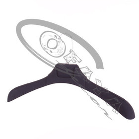 Wide shoulder luxury plastic clothes hanger