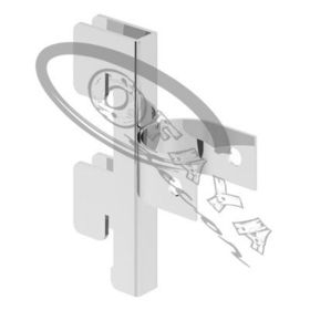 Holder for round column & wood board