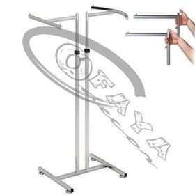 Clothes rail 2 straight arms