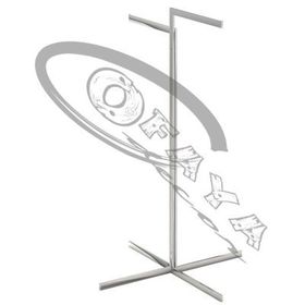 Clothes rail 2 straight arms