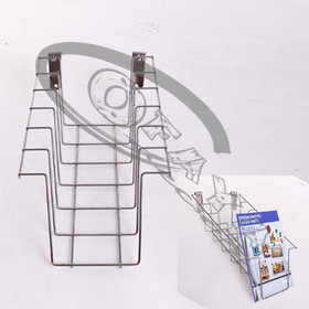 Gridwall Metal Wire Magazine Stand
