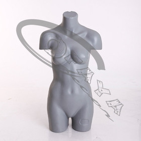 Female plastic torso mannequin