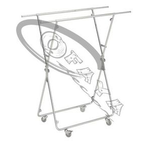 Folding Clothes Rail