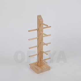 50425 - Multi layers wood sunglass display rack