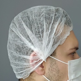 81345 - Disposable hair bonnet