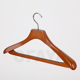 40240 -Wooden suit hanger golden oak
