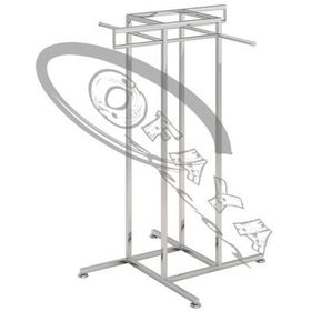 Clothes rail 4 straight arms