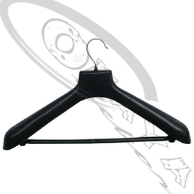 Plastic Suit Hanger with Trouser Bar