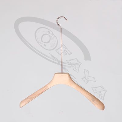 06 - Luxury wooden hanger for outerwear