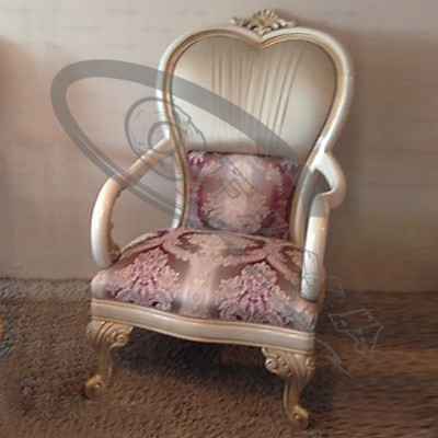 Baroque armchair