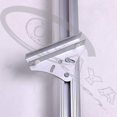 Glass shelf brackets