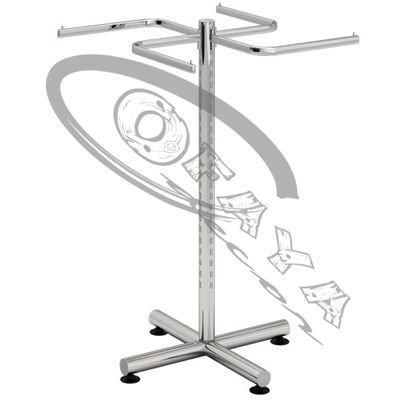 Clothes rail 4 straight arms