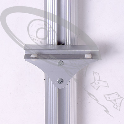 Glass shelf brackets