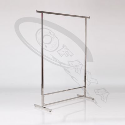 Mirror stainless steel clothes stand