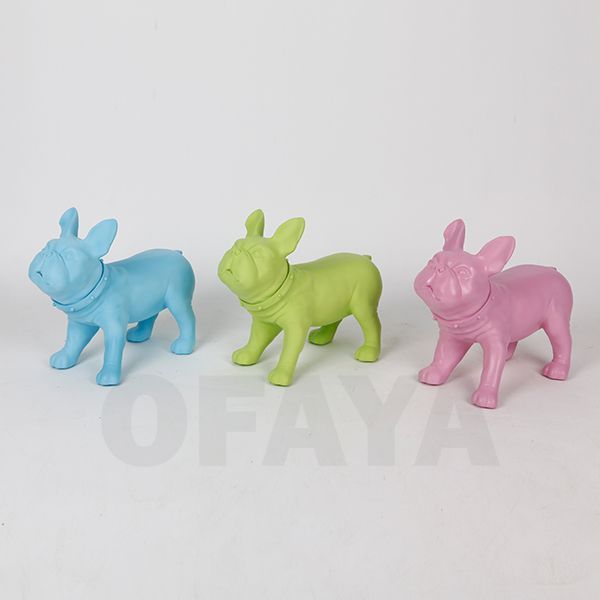 51207 - Decorative figure (statue) dog French Bulldog