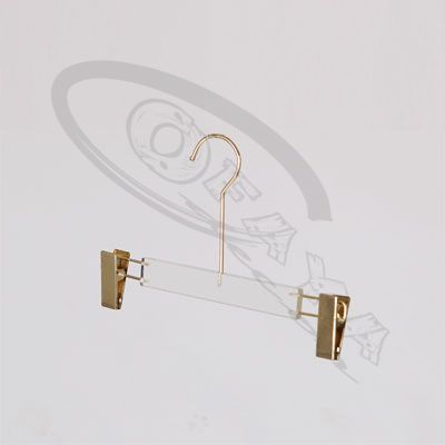 Plastic Clip Hangers transparent for pants