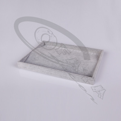 Necklace tray black velvet