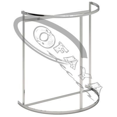 Half round circular clothes rail