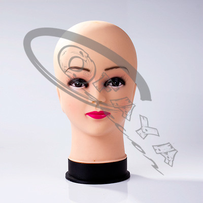 Plastic mannequin head