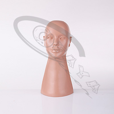 Plastic mannequin head