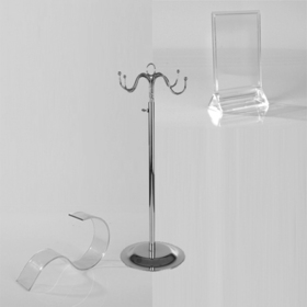 Accessories for bags, footwear, eyewear and hats