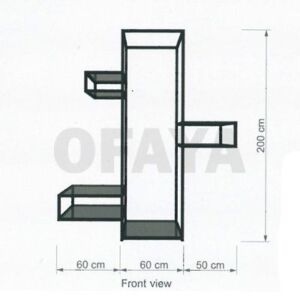 60114 - Wall Display Cases