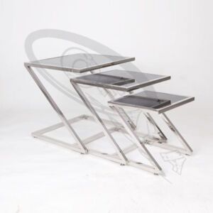 30513 Table Mirror Polished Stainless Steel