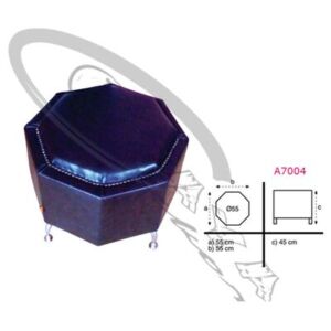60306 - Hexagonal footstool