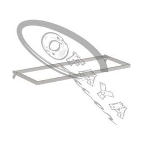 10321 - Square frame for shelves