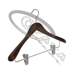 36 - Luxury wooden hanger for jackets and pants