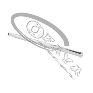 11906 - Straight arm for shopfitting system