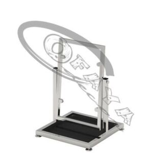 50308 - Chrome plated shoe mirror