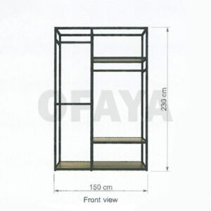 60113 - Wall Display Cases