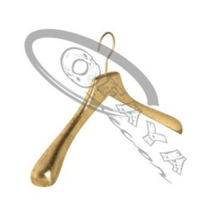 20 - Luxury wooden hanger for outerwear