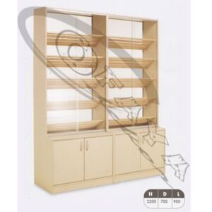 60105 - Wall Display Cases