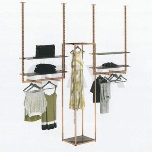 11717 - Fixture display Stand rack rose gold