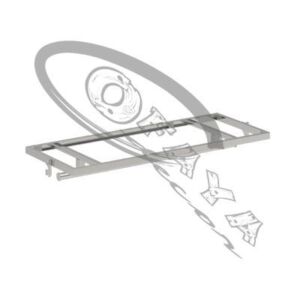 10322 - Square frame for shelves