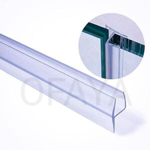 60540 - Shower Door Seal Strip Frameless Weatherproof